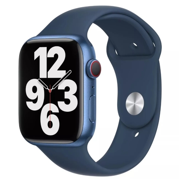 NWT Apple Watch 41mm Abyss Blue Sport Band - Picture 1 of 8